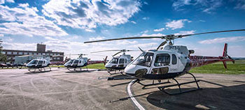 ETPS helicopters on airfield