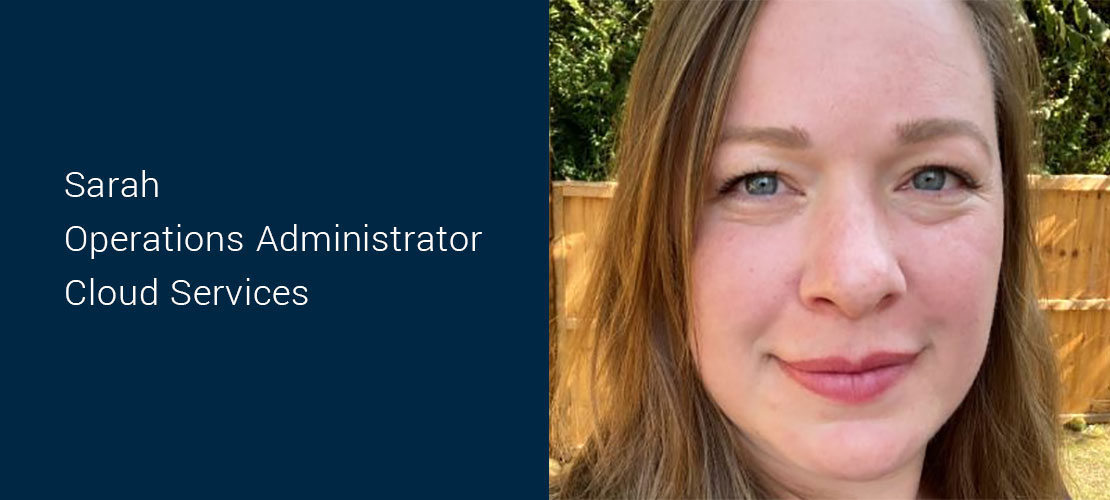 Sarah, Operations Manager, Cloud Services