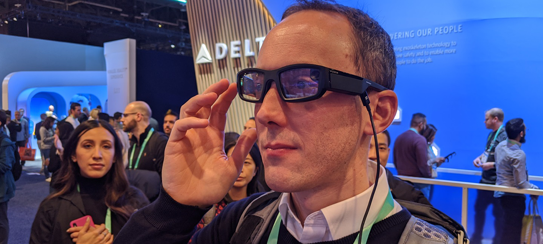 Consumer Electronics Show 2020 part 2 wearing AR Glasses
