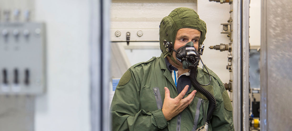 Aircrew training against hypoxia