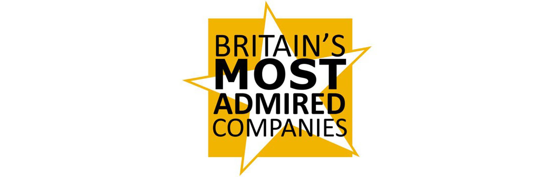 Britain's most admired companies logo